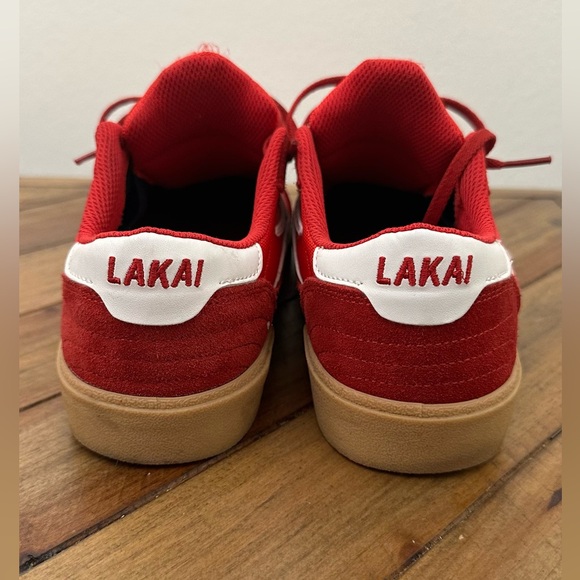 Lakai Red Suede Sneakers main image 4
